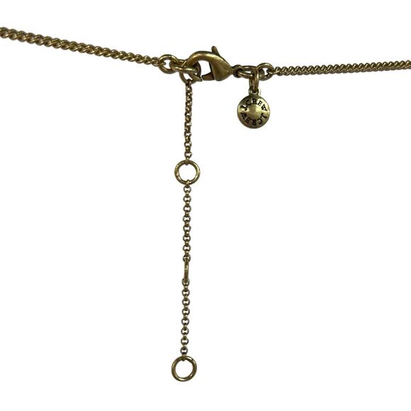 J. Crew Orange Bauble Rhinestone Jewel Statement Necklace - Picture 4 of 4